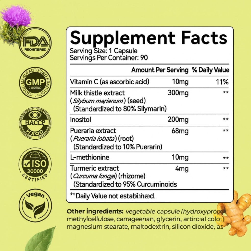 Reset Your Liver, Reclaim Your Energy With Nutri Vault™ Milk Thistle